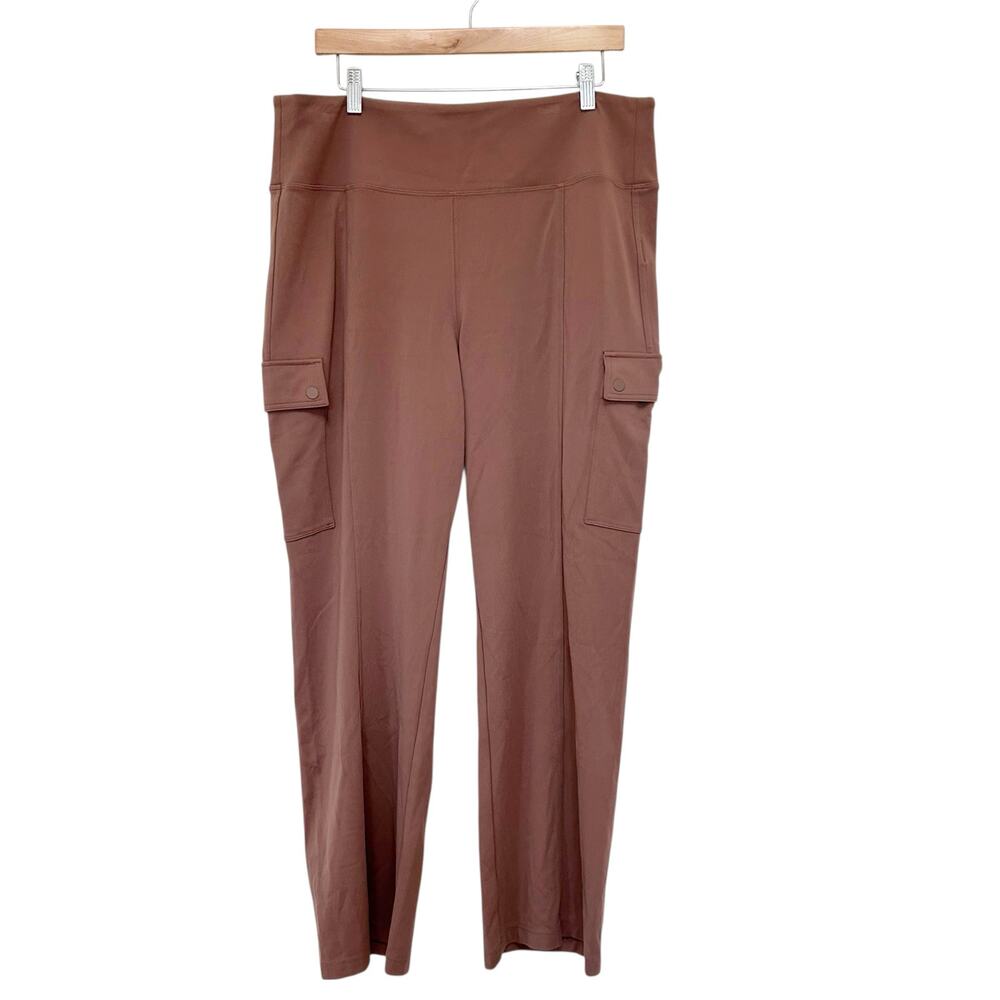 Athleta Delancey Straight Cargo Pants Sz 1X